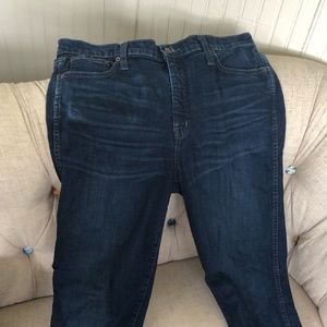 Madewell 10” High Rise Skinny Skinny Denim